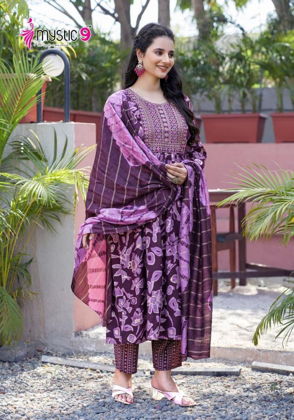 Mystic 9 Malhar Vol 01 Casual Wear Ready Made Collection